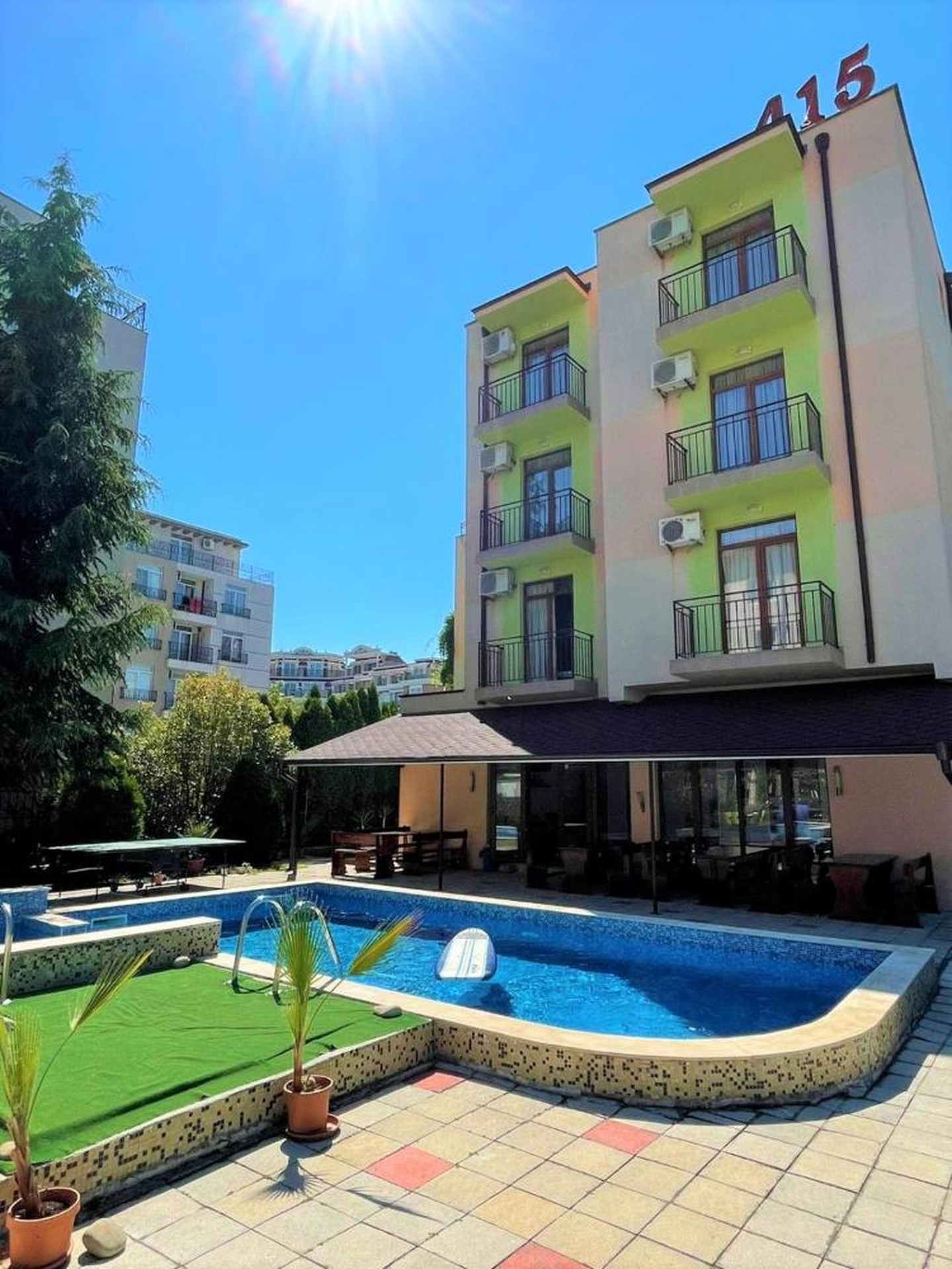 415 Hotel — Сонячний Берег, Болгарія мініатюра 12
