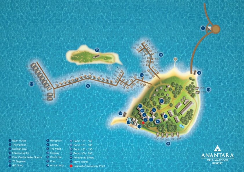 Anantara Veli Maldives Resort — Південний Мале Атол, Мальдіви мініатюра 46