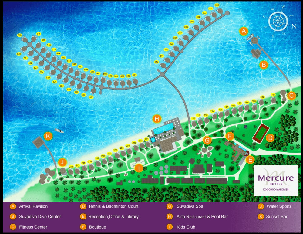 Mercure Maldives Kooddoo Resort — Гаафу Аліфу Атол, Мальдіви мініатюра 87