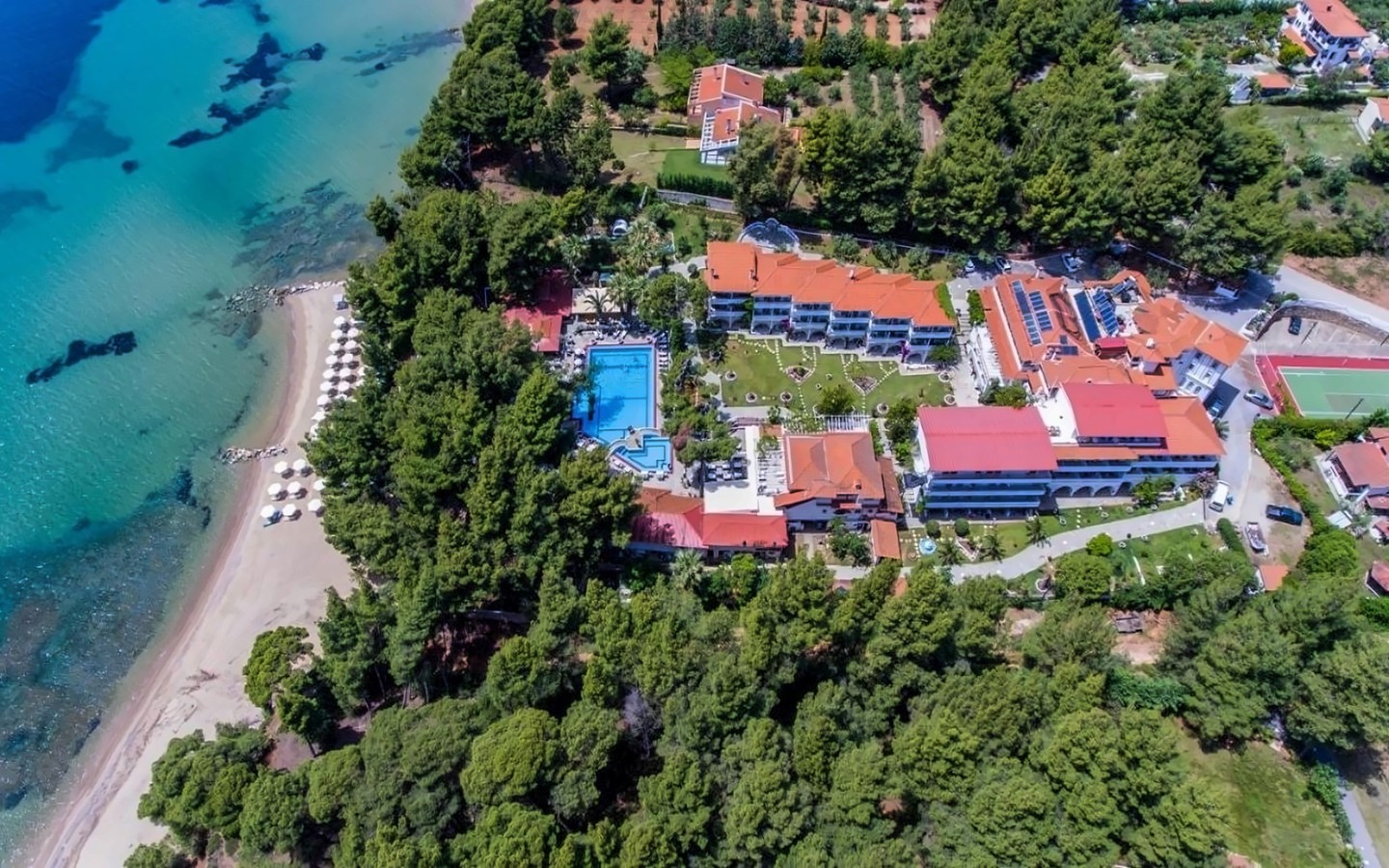 Porfi Beach Hotel — Халкідікі, Греція мініатюра 47