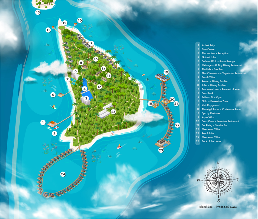 Pullman Maldives Maamutaa — Гаафу Аліфу Атол, Мальдіви мініатюра 142