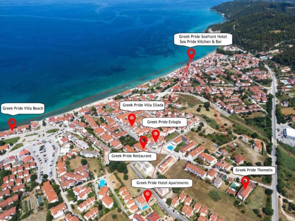 Greek Pride Villa Beach — Халкідікі, Греція мініатюра 7